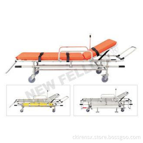 Low Position Adjustable Emergency Rescue Ambulance Stretche